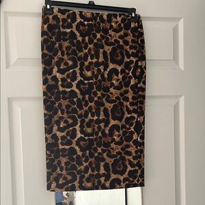 Zadie Bs Leopard Print Skirt